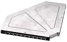 Угол для лотка горизонтальный с крышкой Промрукав Стандарт 90град. 600х50 картинка